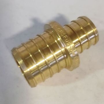 247Garden 1 x 3/4 in. PEX-B Coupling (Lead Free DZR Brass NSF F1807 PEX Pipe Crimp Fitting)