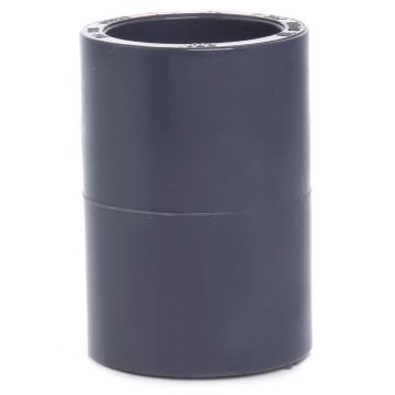 1-1/4 in. Schedule 80 PVC Coupling/Coupler Sch-80 Pipe Fitting (Socket) NSF ASTM D2467