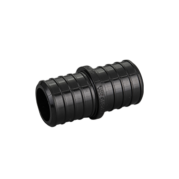 247Garden 1 in. PEX-B Barb Coupling Plastic Crimp Fitting for Hot/Cold Water PEX Pipe System F2159