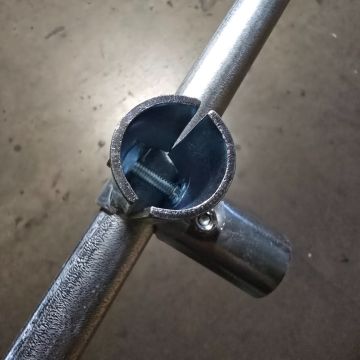 90-Degree 3/4" EMT Pipe Metal Connector/Fitting