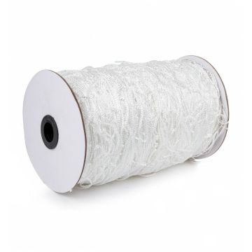 247Garden 5X200FT All-Season Trellis Netting w/ 6in Square Mesh (White, Nylon Gardening Net 1000 Sqft Spool Roll)