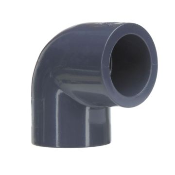 1 in. SCH80 PVC 90-Degree Elbow For Schedule-80 High Pressure Pipe Fitting