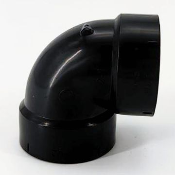 1-1/2 in.1/4 ABS Vent ELL Elbow DWV Pipe Fitting NSF ASTM D2661 