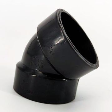 1-1/2 in. 1/8 Short Bend Elbow NSF ASTM D2661 DWV Pipe Fitting