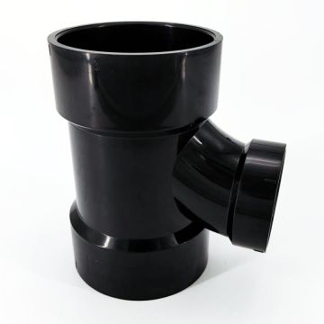 3 X 3 X 2 in. ABS Sanitary Tee Reducing DWV Pipe Fitting NSF ASTM D2661 