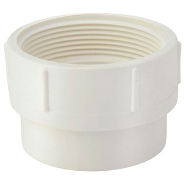 2 in. DWV PVC Female Adapter Spigot x FIPT Fitting for Drain, Waste, and Vent ASTM D2665 NSF