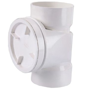 3" DWV NON-RETURN/BACKWATER VALVE PVC Fitting ASTM D2665 NSF