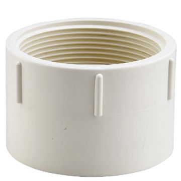 3" DWV FEMALE ADAPTER HUB X FIPT PVC Fitting ASTM D2665 NSF