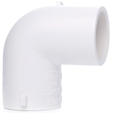 3/4-in PVC 90-Degree Elbow Schedule-40 Pipe Fitting NSF