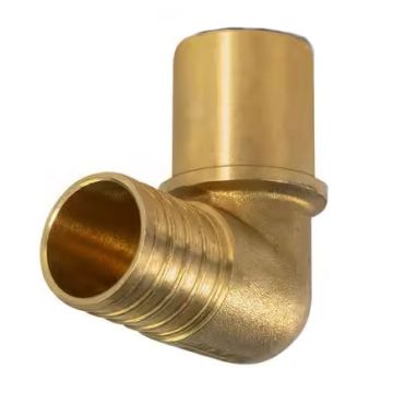 1 in. PEX-A x 1 in. Male Copper Sweat Elbow (NSF Lead Free Brass F1960 PEX Cold Expansion Fitting)