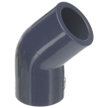 1-1/4 in. Schedule 80 PVC 45-Degree Elbow Sch-80 Pipe Fitting (Socket)