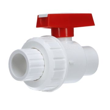 3/4 in. PVC Single Union Ball Valve SxS Socket-Fitting NSF-Certified