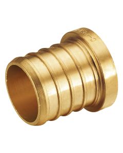 247Garden 1 in. PEX-B Test Plug (Lead Free DZR Brass NSF F1807 PEX Crimp Fitting)