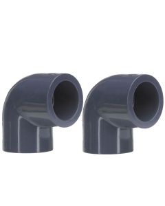 2-Pack 3/4 in. SCH80 90-Degree Elbow Fittings (Socket)