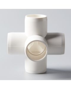 3/4 in. 5-Way SCH-40 PVC Fitting ASTM D2466 Plumbing-Grade