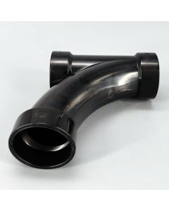 1-1/2 in. ABS Combination Wye & 1/8 Bend One-Piece DWV Pipe Fitting NSF ASTM D2661 