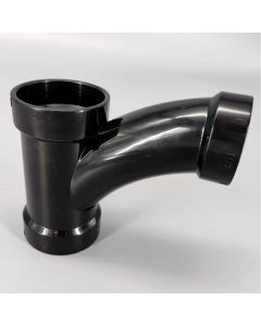 2×2×1½ in. ABS Combination Wye & 1/8 Bend Reducing One-Piece DWV Pipe Fitting NSF ASTM D2661 