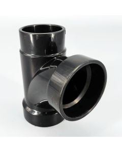 2 X 1-1/2 X 2 in. ABS Sanitary Tee Reducing DWV Pipe Fitting NSF ASTM D2661 