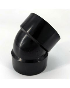 3 in. 45° 1/8 Short Bend Elbow DWV Pipe Fitting NSF ASTM D2661