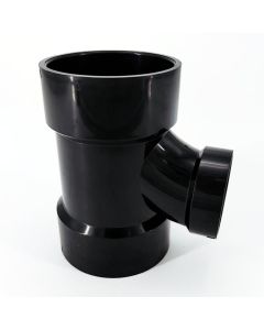 3 X 3 X 2 in. ABS Sanitary Tee Reducing DWV Pipe Fitting NSF ASTM D2661 