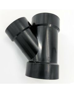 4 X 4 X 3 in. Reducing Wye DWV Pipe Fitting NSF ASTM D2661 