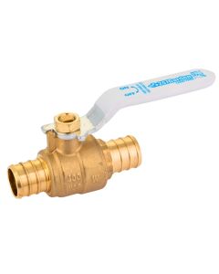 247Garden 3/4 in. PEX-B Brass Full Port 400# Ball Valve (ASTM F1807 Lead Free Brass PEX Crimp Fitting)