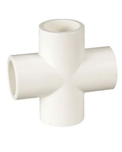 2 in. SCH40 PVC 4-Way Cross NSF Schedule-40 Pipe Fitting