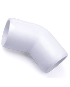 247Garden 1/2 in. PVC 45-Degree Elbow Fitting - ASTM SCH40 Furniture-Grade