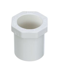 2 x 1 in. Schedule-40 PVC Reducing Ring/Reducer/Busher Pipe Fitting NSF SCH40 ASTM D2466 2" Spigot x 1" Socket