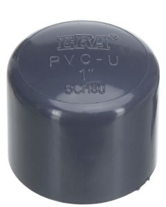 1 in. SCH80 PVC Socket End Plug/Cap/Spigot SCH80 for High Pressure Pipe Fitting (Slip/Socket)