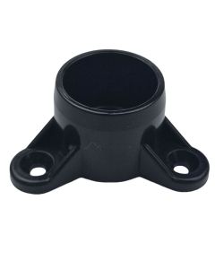 Black 1-1/2" PVC Table Screw Cap ASTM SCH40 Furniture-Grade Fitting 1.5"