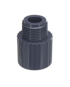 3/4 in. SCH80 PVC Male Adapter Fitting for High Pressure Schedule-80 Pipe (Socket x MPT Fitting) NSF ASTM ANSI