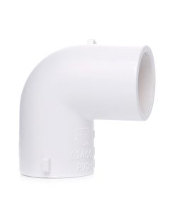 2 in. SCH40 PVC 90-Degree Elbow NSF Pipe Fitting (Schedule 40 SxS)
