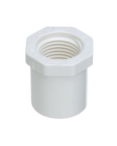 2 x 1 in. SCH40 PVC Female Reducing Ring Schedule-40 Pipe Fitting NSF-Certified