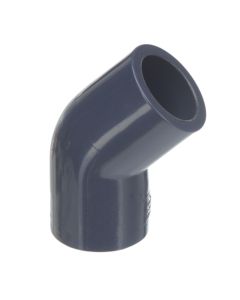 3/4 in. SCH80 PVC 45-Degree Elbow Fitting for Schedule-80 High Pressure Pipe