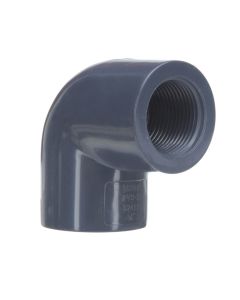 3/4 in. SCH80 PVC 90-Degree Female-Thread Elbow Fitting for Schedule-80 High Pressure Pipes (Socket x FPT)